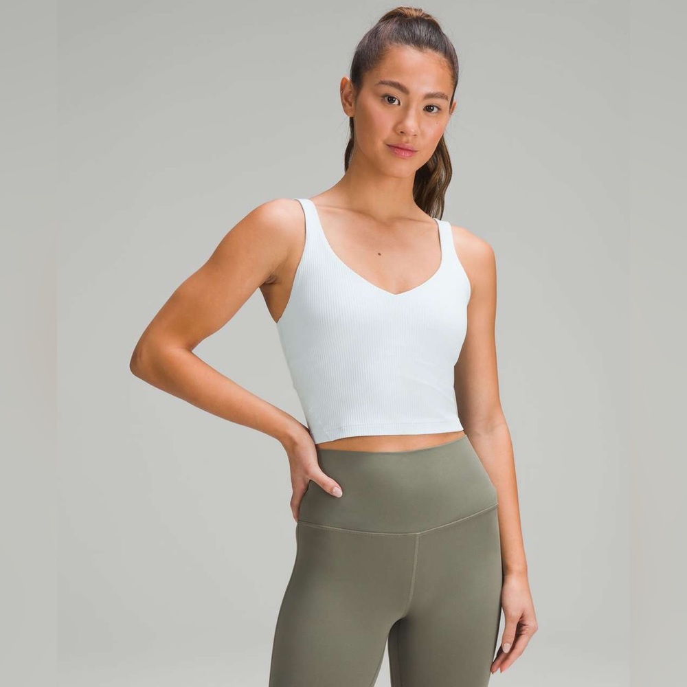 *Rare* Lululemon Align Ribbed Tank Top in Powder Blue
